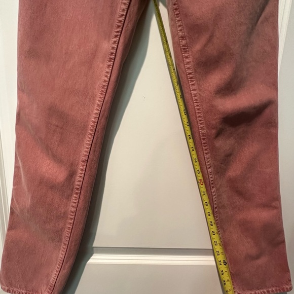 Sezane Brut Sexy Pink Jeans High-Waisted - Picture 5 of 5